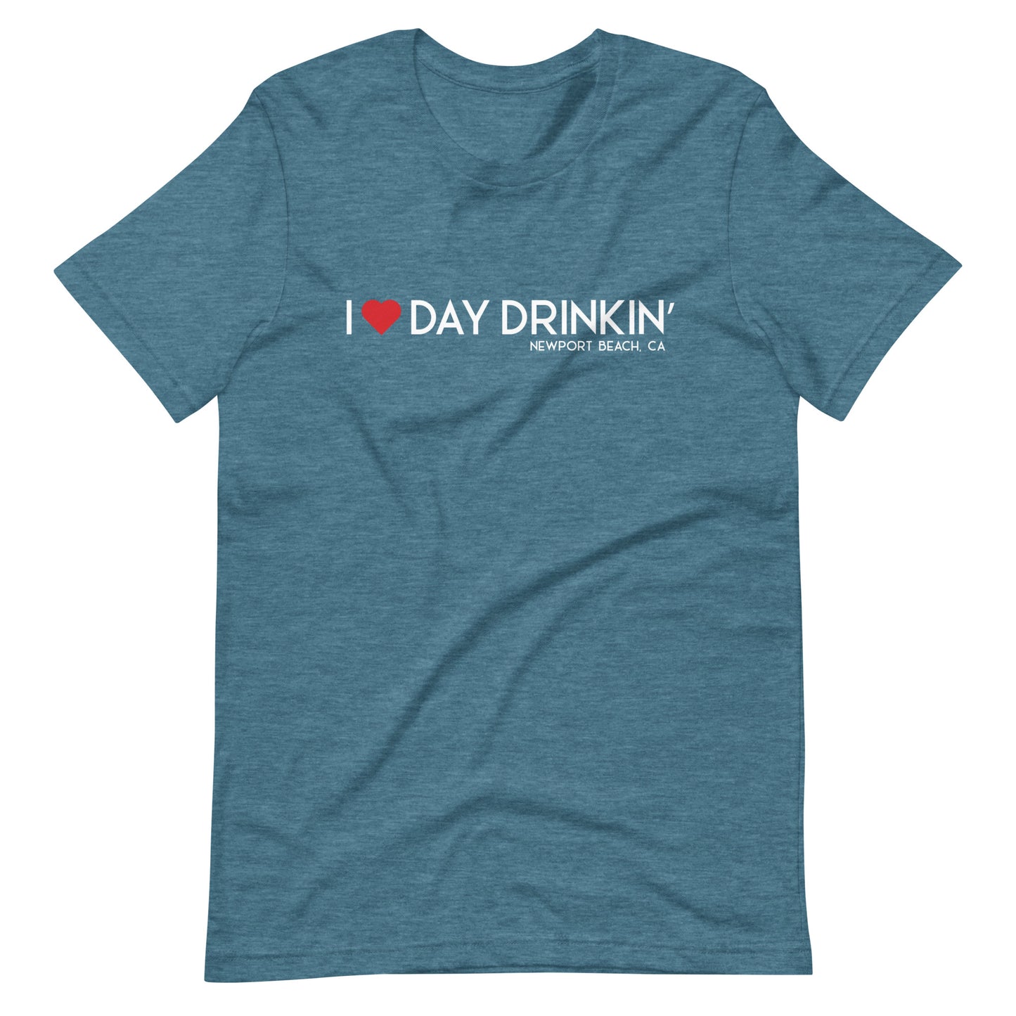 Day Drinkin' Tee- Heather Teal